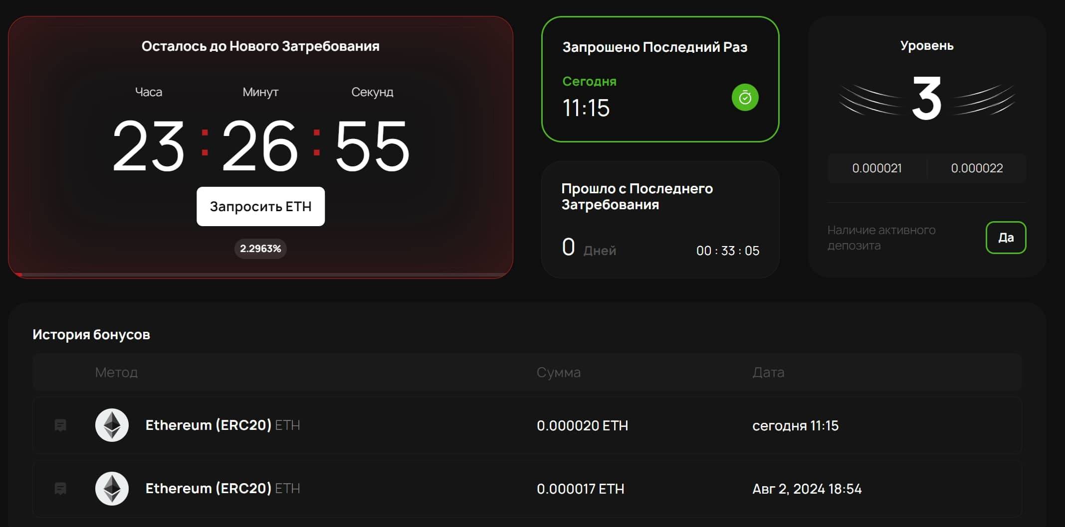 selwix.com кран eth